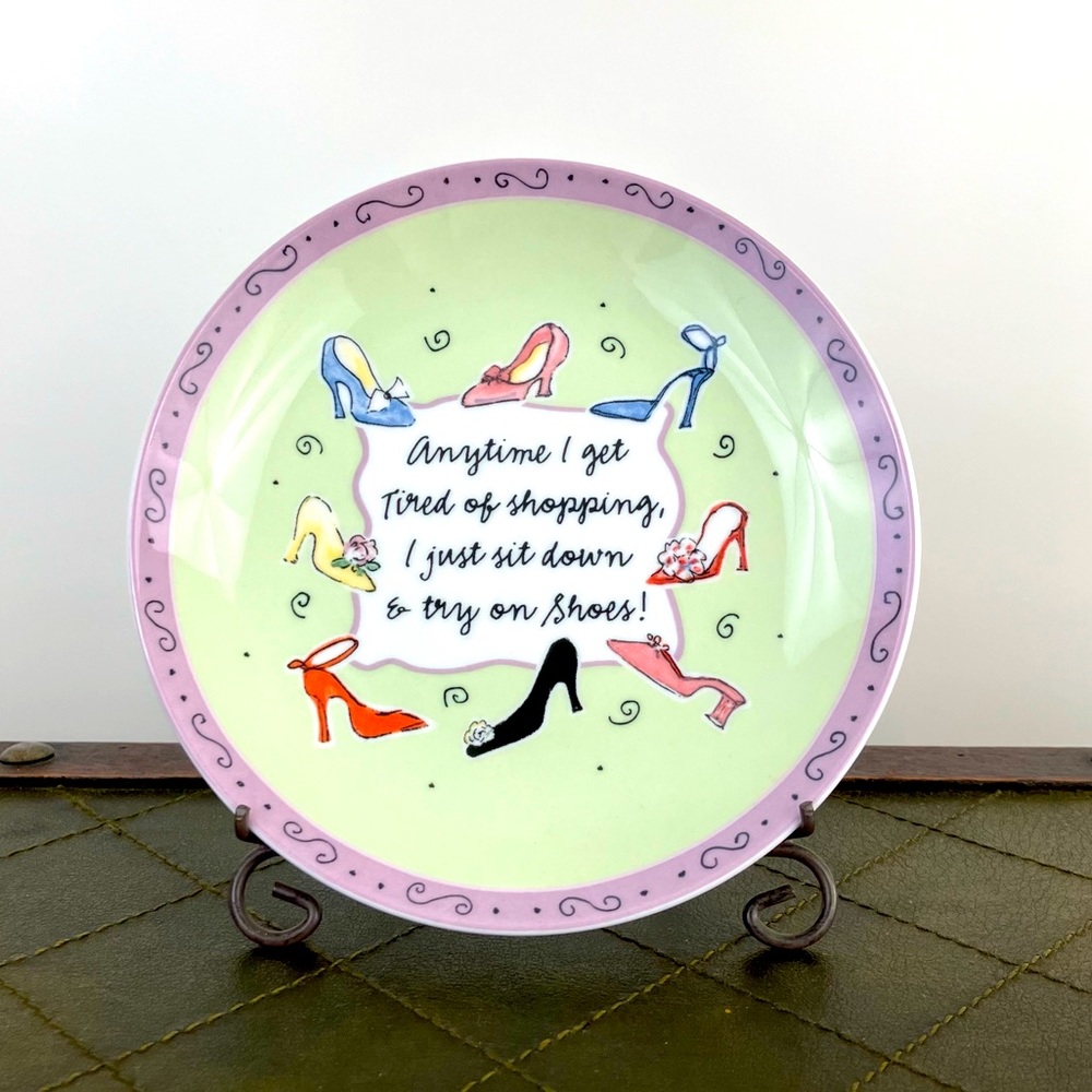 Linda Grayson for SBCD Novelty Plate & Stand